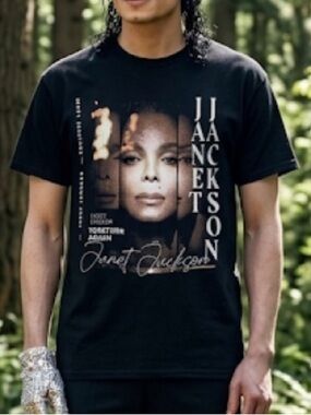 Janet Jackson Tour Shirt Men’s Size 2XL